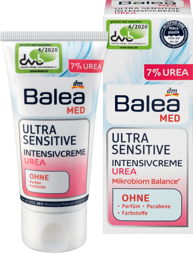 Intensivcreme 7% Urea Ultra Sensitive, 50 ml