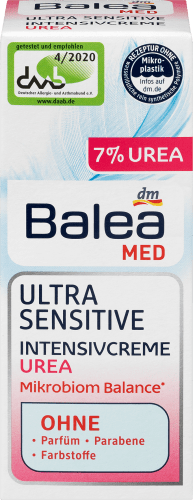 Intensivcreme 7% Urea Ultra Sensitive, ml 50