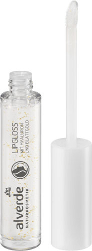 Lipgloss Transparent Mit Hyaluron & Blattgold, 5 ml