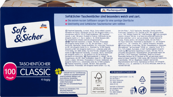 Taschentücher Box Design, 100 St