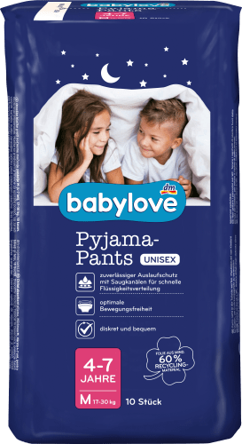 Pyjama Pants Gr. M, 4-7Jahre (17-30 kg), 10 St