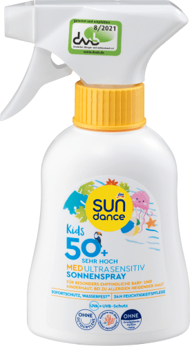 Sonnenspray ml ultra Kids sensitiv, 50+, LSF 200 MED