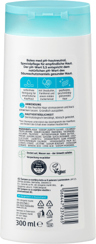 Shampoo hautneutral, bei empfindlicher Kopfhaut, 300 ml