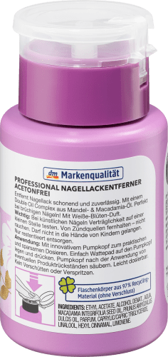 Professional Acetonfrei, Nagellackentferner 125 ml