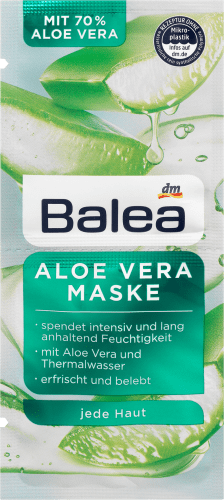Gesichtsmaske Aloe Vera (2x8 ml), 16 ml