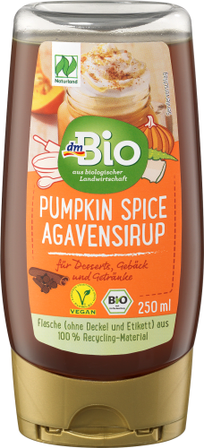 Pumpkin Spice Agavensirup, 250 ml