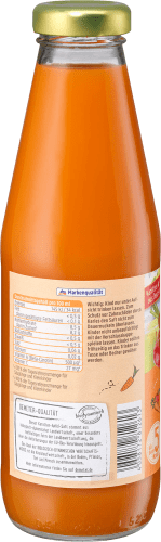 Saft Karotten-Apfel ab 5. Demeter, 500 dem ml , Monat