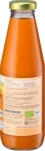 Saft Karotten-Apfel Demeter, 500 dem Monat , 5. ml ab