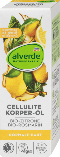 Körperöl Cellulite Bio-Zitrone, Bio-Rosmarin, 100 ml