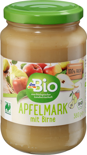 Fruchtmark Apfel mit Birne, 360 g