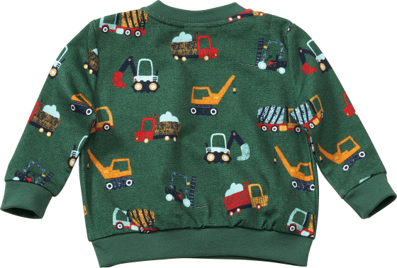 Sweatshirt Pro Climate mit 1 74, Fahrzeug-Muster, Gr. grün, St