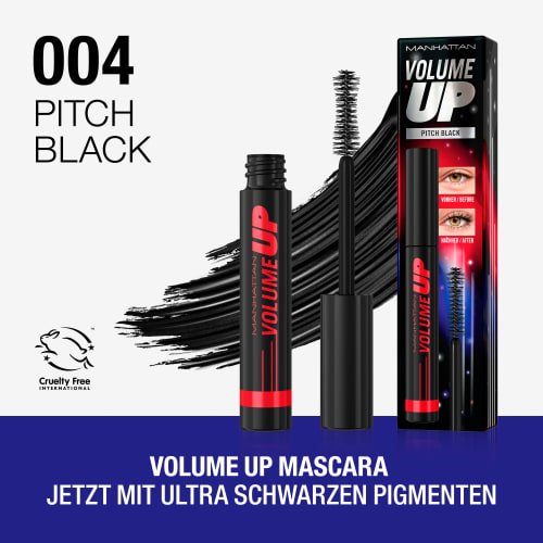 Mascara Volume Black, 004 8 Up ml Pitch