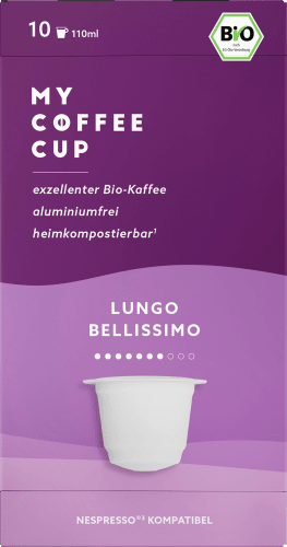 Lungo, kompostierbar, St Kaffeekapseln, 10