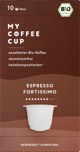 Espresso, Kaffeekapseln, kompostierbar, St 10