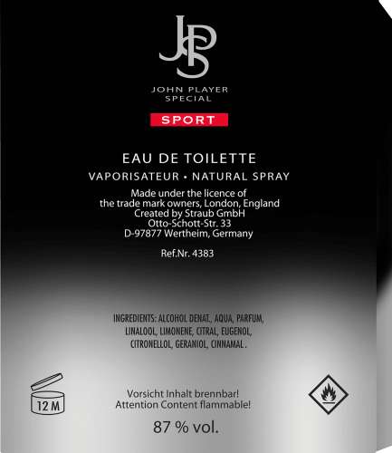 Toilette, 100 Eau de ml Sport
