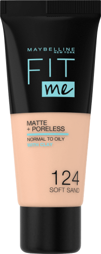 124 ml Matte Me Fit Foundation Soft Poreless Sand, & 30