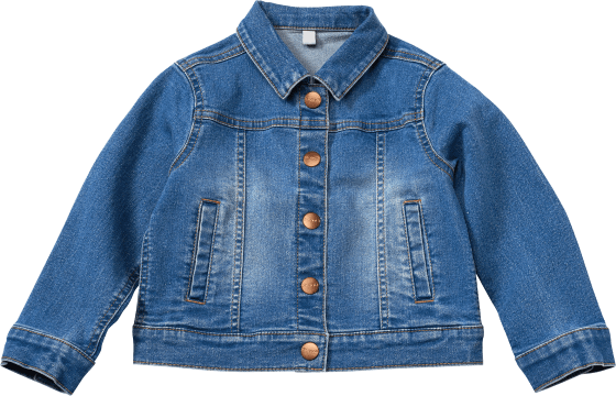 Jacke aus Jeansstoff, 1 blau, Gr. 122, St