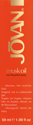 Oil Parfum, Eau Musk ml 59 de