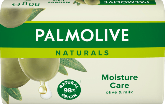 Seifenstück Olive 90 & g Naturals, Milch