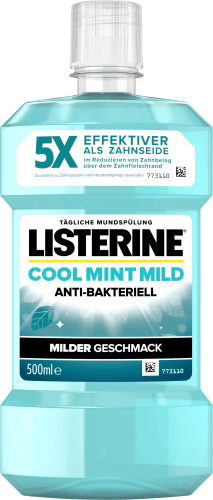 Mundspülung Cool Mint milder ml Geschmack, 500