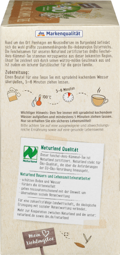 Kräutertee Fenchel, Anis, Kümmel 100 g (50 Beutel), 100g