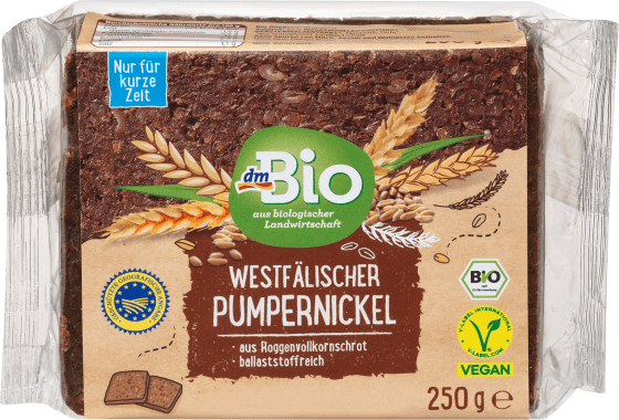 Westfälischer Brot, 250 g Pumpernickel,