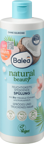 Spülung Natural Beauty Bio-Hibiskus-Extrakt und ml 350 Cocosmilch