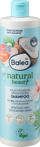 ml Beauty Bio-Hibiskus-Extrakt Shampoo und Cocosmilch, Natural 400