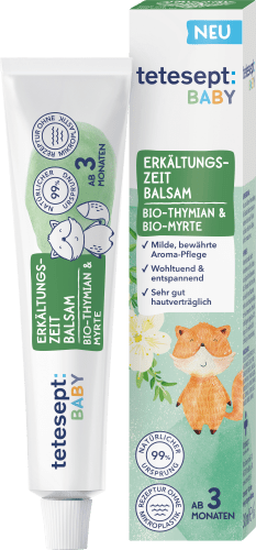 Baby Erkältungszeit Balsam mit Thymian & Myrte, 30 ml