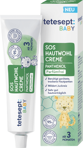 Baby S0S Hautwohl Creme mit Panthenol, 50 ml