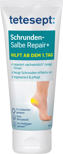 Fußcreme, Repair+, 60 Schrundensalbe ml