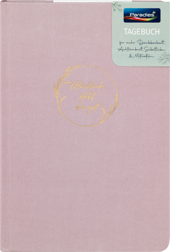 Tagebuch mit Leineneinband, St 1