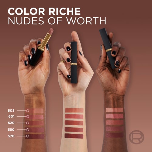 Lippenstift Color Riche 601 Nude It, 1,8 Worth Matte Volume g Intense