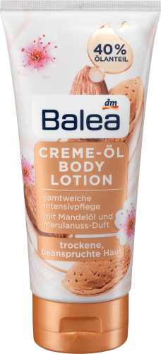 Balea Bodylotion Creme-Öl Mandelöl, 200 ml