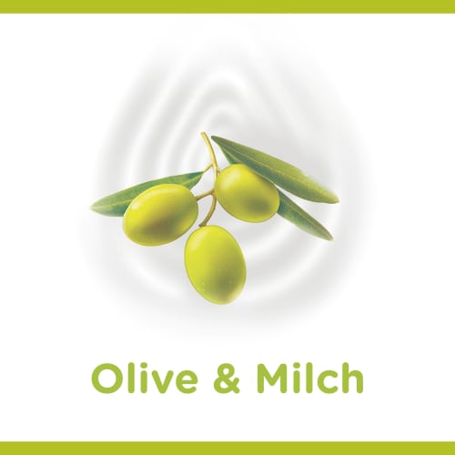 Cremebad 650 ml Feuchtigkeitsmilch, & Olive Naturals
