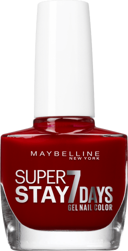 Nagellack Superstay Forever Strong 7 Days 501 cherry sin, 10 ml