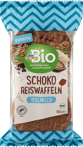 Reiswaffeln, Schoko Vollmilch, glutenfrei, 100 g
