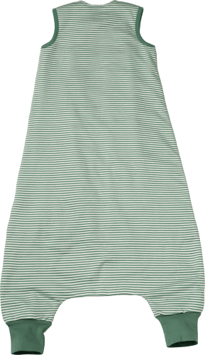 Schlafsack mit Beinen mit 100 TOG, 1 Ringeln, 1,5 St cm, grün
