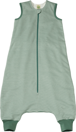 Schlafsack mit Beinen mit 100 TOG, 1 Ringeln, 1,5 St cm, grün