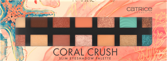 Slim g Coral Under Sea, 10,6 Lidschatten 030 Palette Crush the
