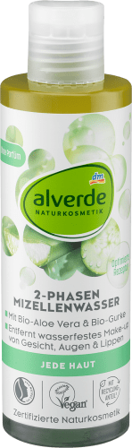 Mizellenwasser Bio-Gurke, 2-Phasen 200 Bio-Aloe Vera ml