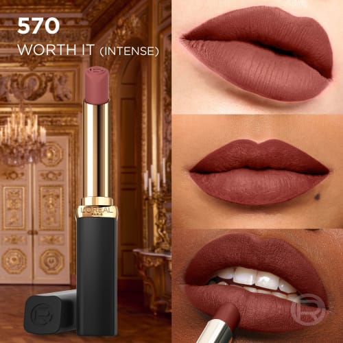 570 1,8 It Intense Matte g Worth Riche Intense, Volume Nude Color Lippenstift