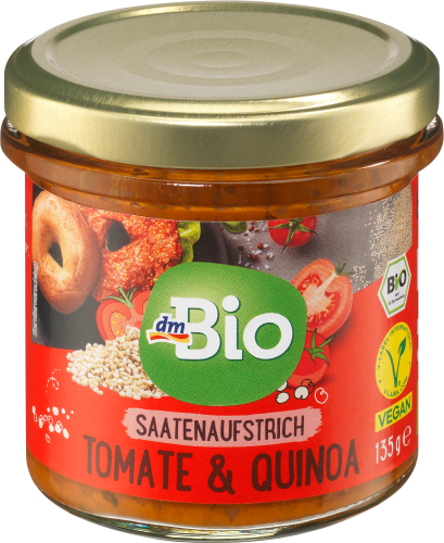 Brotaufstrich, Saatenaufstrich Tomate & Quinoa, 135 g