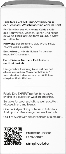 Textilfarbe expert Mitternacht- Schwarz, 150 g