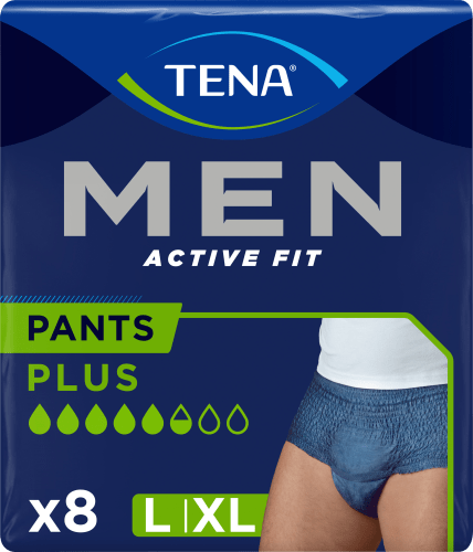 Pants Gr. L Men Inkontinenz Plus, St 8