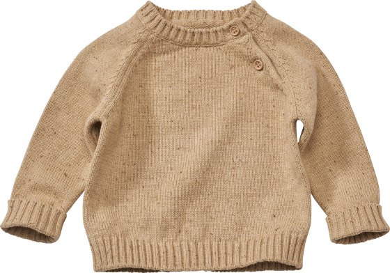 Pullover aus Strick mit Mitwachsfunktion, beige, Gr, 62, 1 St