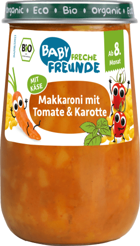 Menü Makkaroni mit Tomate & Karotte, 190 g