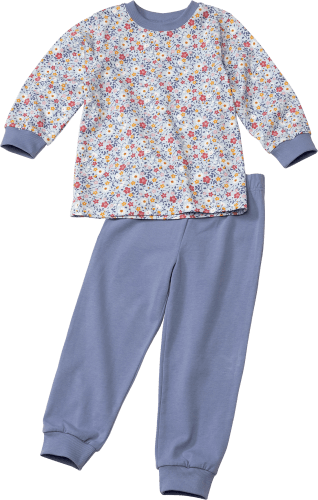 Schlafanzug Pro Climate mit Blumen-Muster, beige, Gr. 104, 1 St