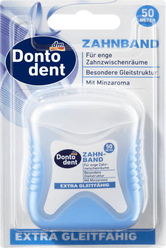 Dontodent Zahnband gleitfähig, extra m, 50 1 St