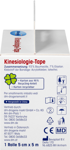 Kinesiologie-Tape, 1 Rolle, 1 St